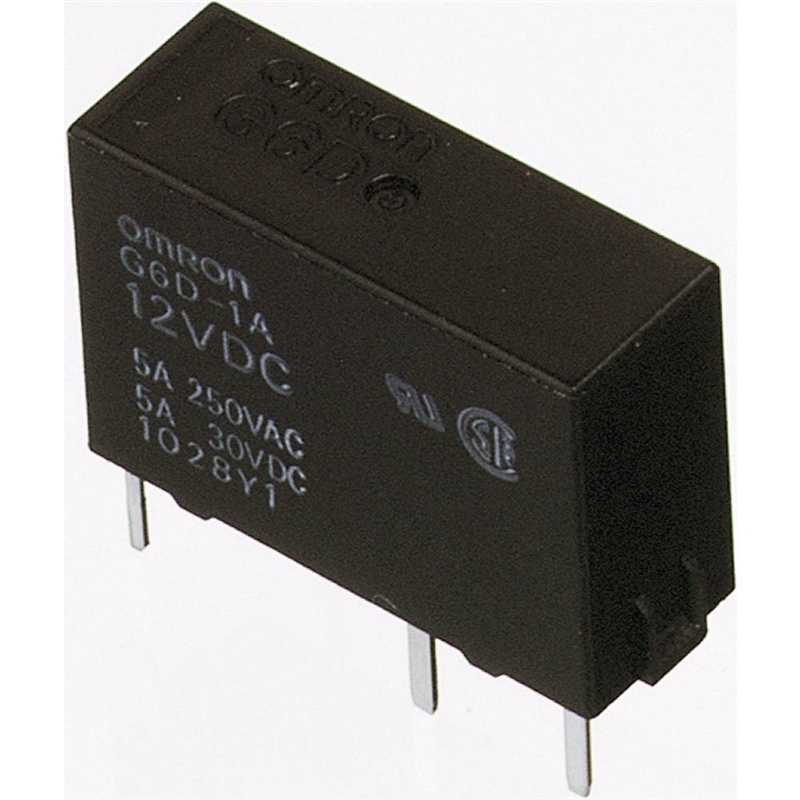 Relais pour circuits imprimés OMRON G6D-1A-ASI 5VDC