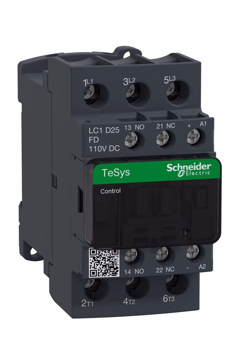SCHNEIDER ELECTRIC LC1D25FD CONTACTEUR TRIPOLAIRE 25 A