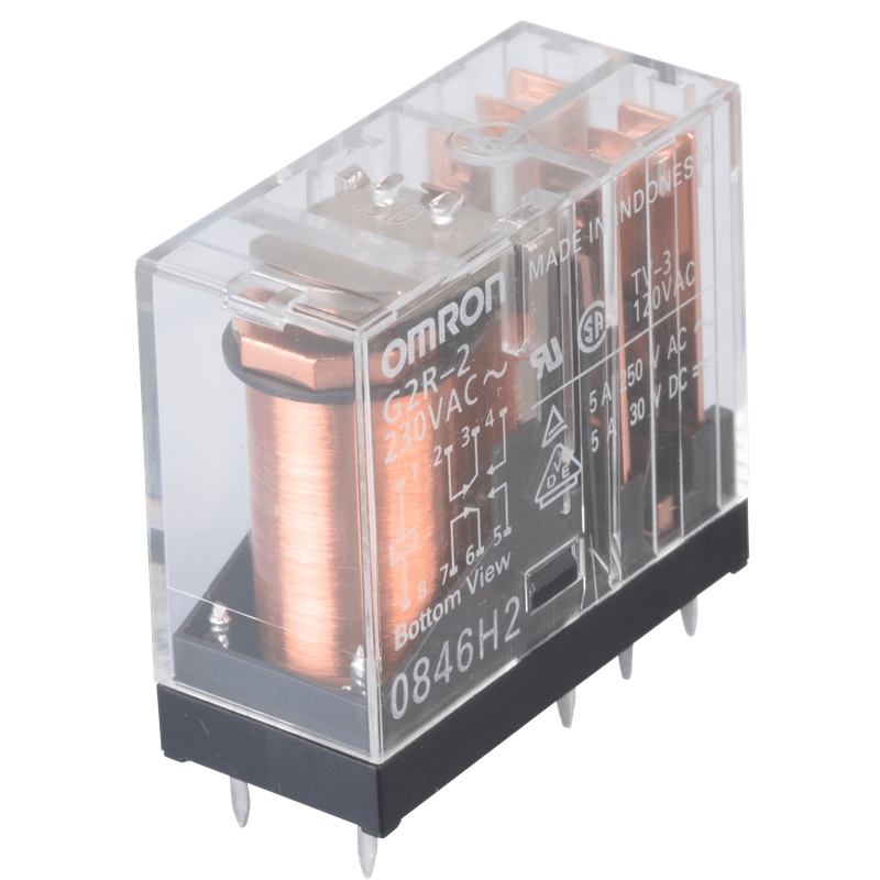 Relais pour circuits imprimés OMRON G2R-2 230VAC