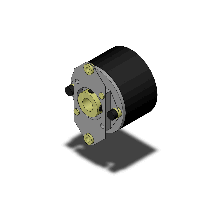 Encodeur incrémental OMRON E6H-CWZ6C 1024 P/R